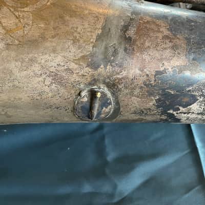 1914 C.G. Conn Antique Eb Tuba – Engraved Bell – Smooth Valves – Projec image 9