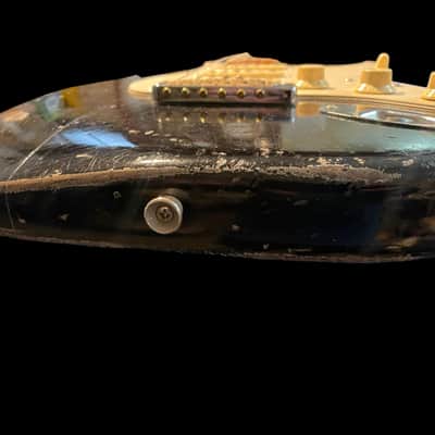 1977/1978/1979 Fender Stratocaster Body Project Real Relic in Black! image 13