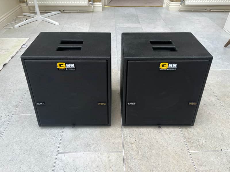 REDSOUND G66 MF.10 PRO/M FRFR Speaker Cabinet 2024 - Black image 1