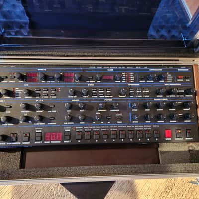 Sequential OB-6 Desktop 6-Voice Polyphonic Synthesizer 2018 - Present - Black with Wood Sides