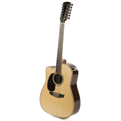 James Goodall Guitars TRD-CL12-7116 Left Handed Dreadnought single cut Owned by Seal image 5