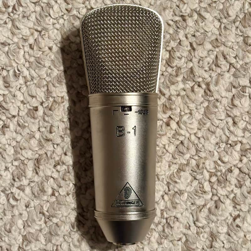 Behringer B-1 Large Diaphragm Cardioid Condenser Microphone 2001 - Present - Nickel image 1