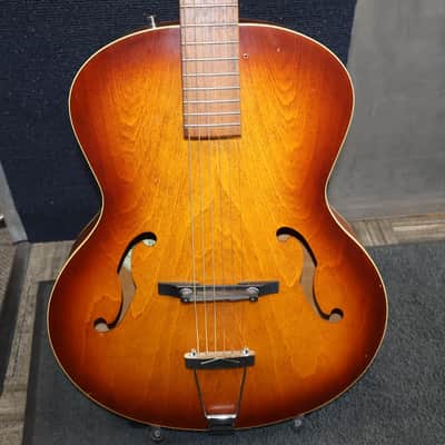 Godin 5th Avenue Archtop Acoustic Guitar Cognac Burst Made in Canada w/ Case image 5