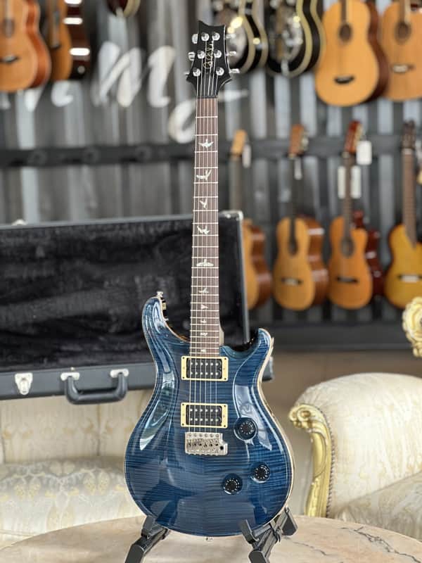 PRS 20th Anniversary Custom 24 10-Top Whale Blue 2005 | Reverb