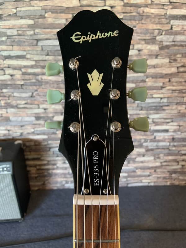 Epiphone ES 335 Pro Blue Burst Custom Shop Limited Edition | Reverb