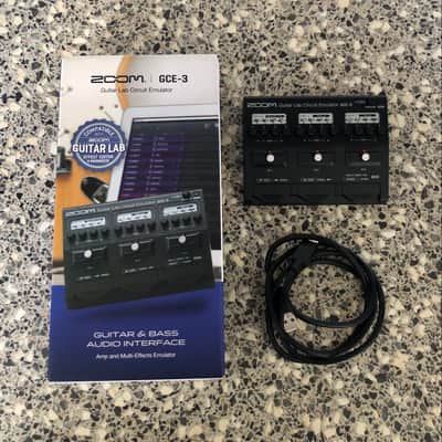 Zoom GCE-3 Guitar Lab Circuit Emulator USB Audio Interface 2019 - Present - Black image 2