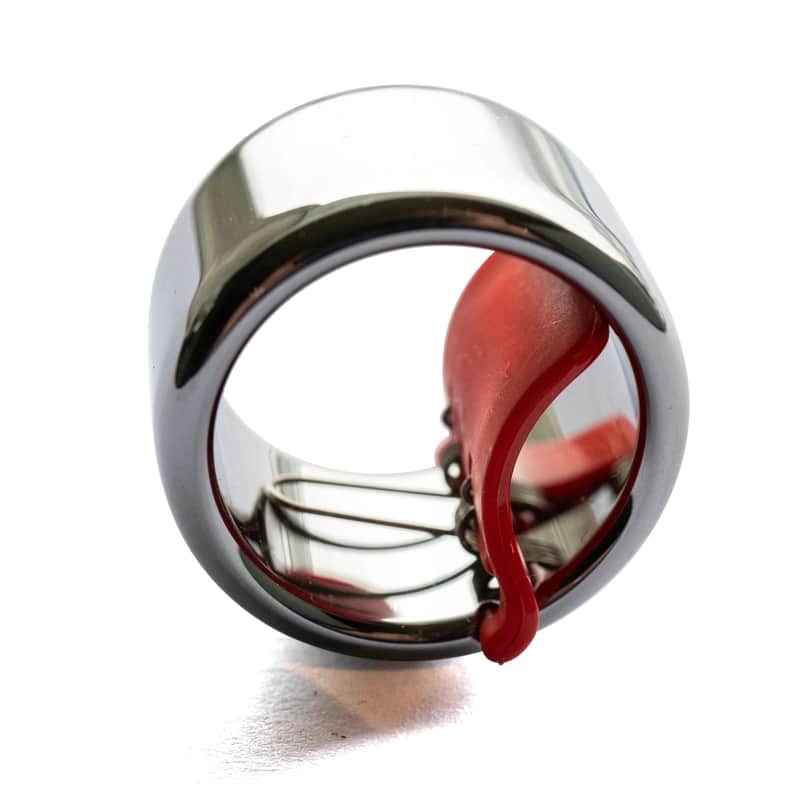 Black Mountain Tungsten Slide Ring Extra Large image 1
