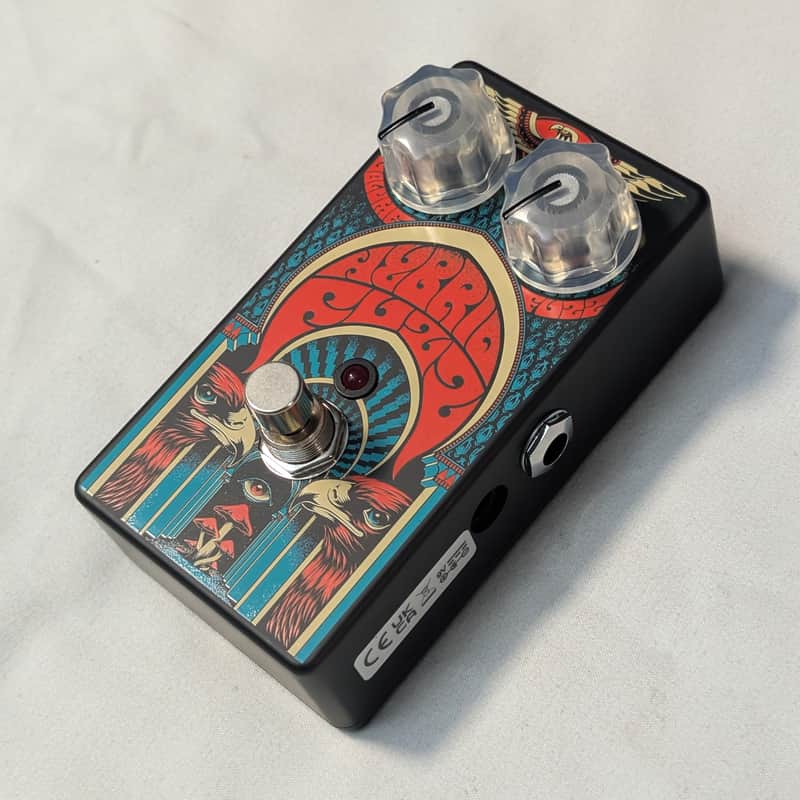 MXR Custom Shop CSP041 Hybrid Fuzz Pedal Limited Graphic NIB image 1