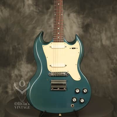 1966 Gibson Melody Maker II PELHAM BLUE image 2