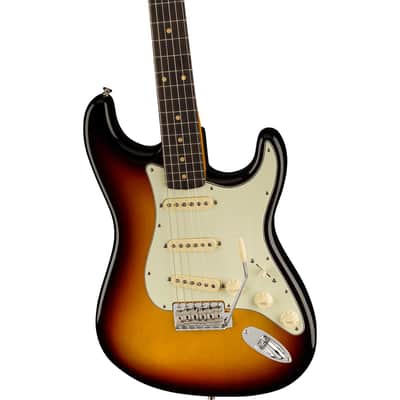 Fender American Vintage II 1961 Stratocaster Electric Guitar, 3-Color Sunburst image 4