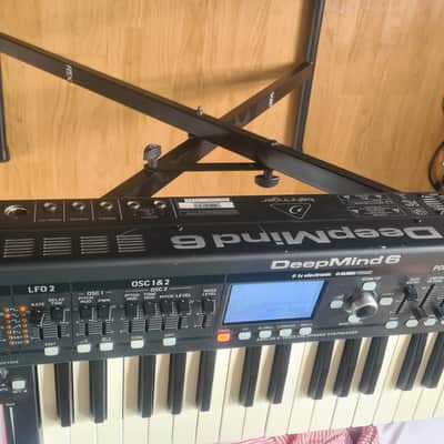 Behringer DeepMind 6 37-Key 6-Voice Polyphonic Analog Synth 2017 - Present - Black image 3