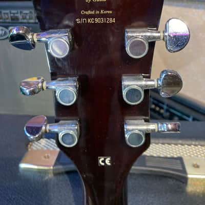 DeArmond By Guild M-77T Singlecut MIK c. 1999 - Blue Sparkle image 7