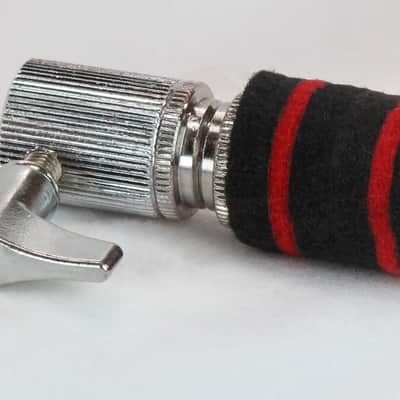 Hi-Hat Clutch Deluxe Version by Griffin | Alloy Metal Speed Threads | Universal to Fit Most Hi-Hat Rods & Hihat Stands | Red locking Nut Model# U-AJ-Clutch-f image 2