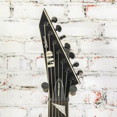 LTD - Deluxe Arrow 1007 - 7-String Electric Guitar - w/ Evertune Bridge - Black  USED Bild 5