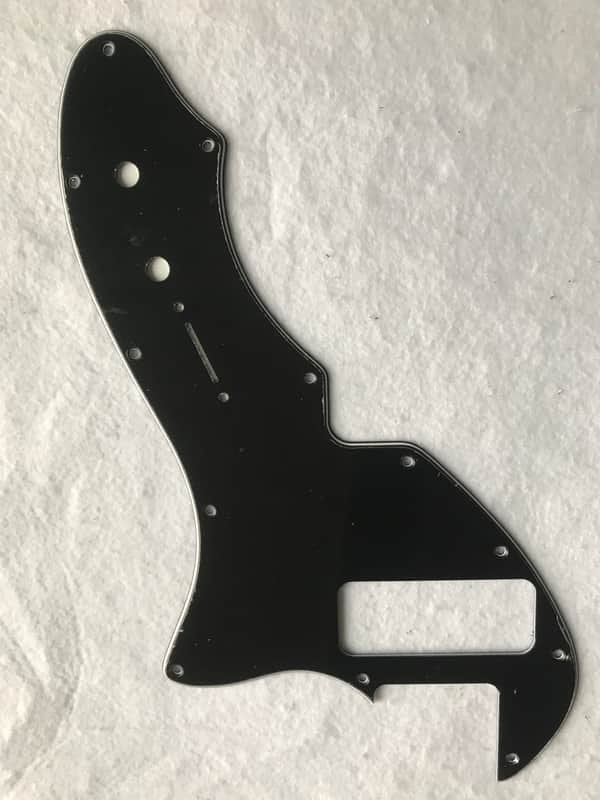 For Fender US Telecaster Thinline/Tele 69 P90 Guitar Pickguard,3 Ply Black image 1