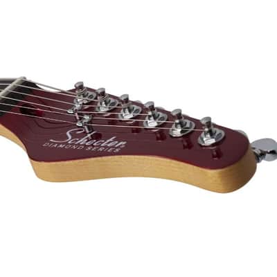 Schecter PT Fastback II B Electric Guitar Metallic Red image 5