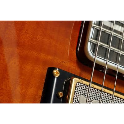 Hagstrom '67 Viking II Limited-Edition Hollowbody Electric Guitar Regular Vintage Sunburst image 5