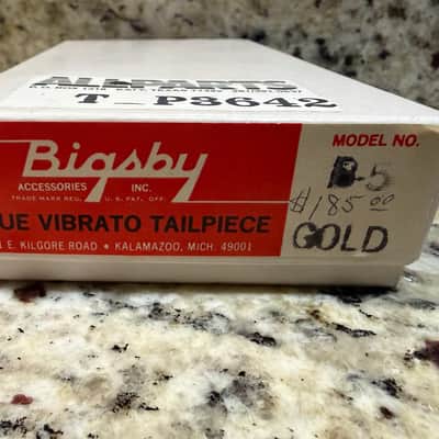 Bigsby B5 Vibrato Tailpiece & Bridge 2000s - Gold image 7