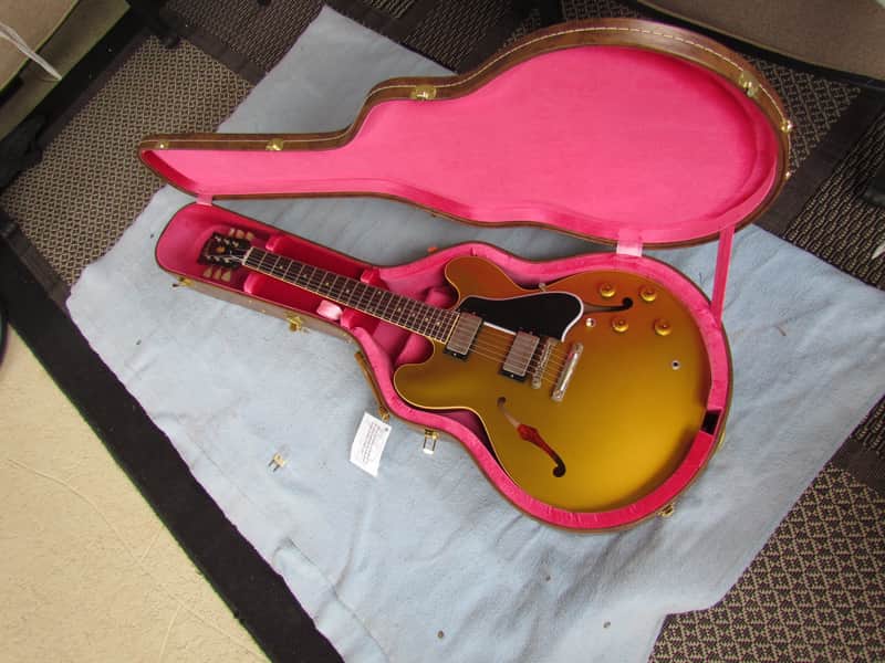 2022 Gibson Custom Shop 59 ES-335 All Gold Near Mint W/OHC & Tags