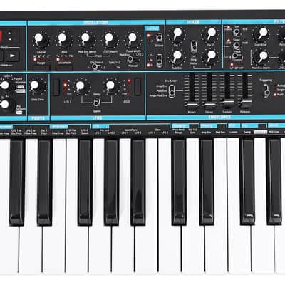 Novation BASS STATION II 25-Key Monophonic MIDI USB Analog Keyboard Synthesizer image 1