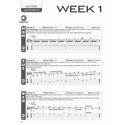 Guitar Aerobics: A 52-Week, One-lick-per-day Workout Program image 5