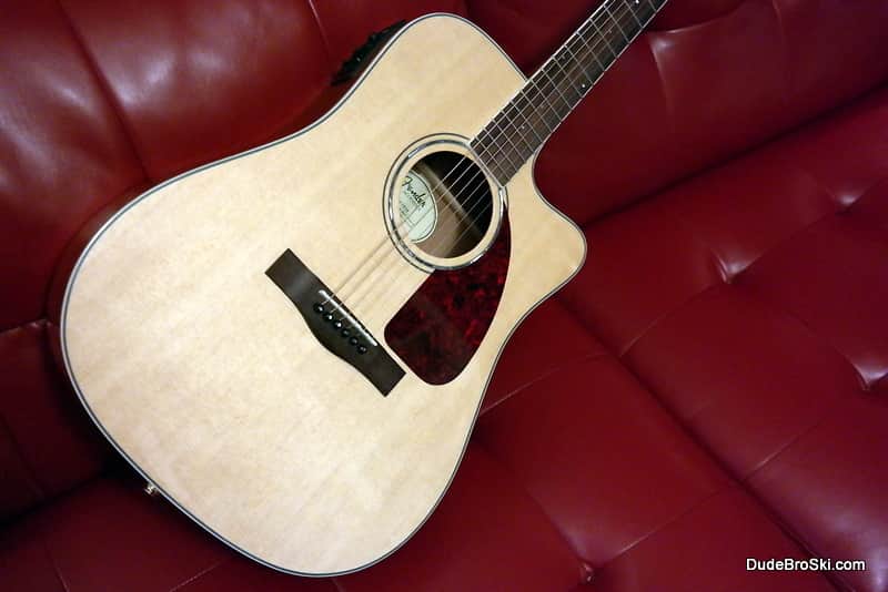 Fender CD320ASCE - Solid Spruce Top & Solid Mahogany Bk & Sides, w/Fishman Electronics image 1