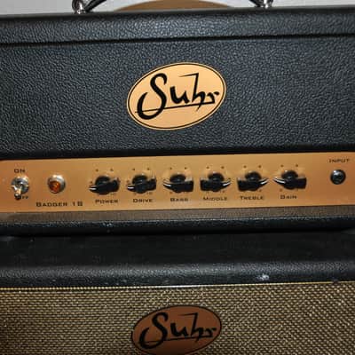 Suhr Badger 18 18-Watt Guitar Amp Head - Black image 1