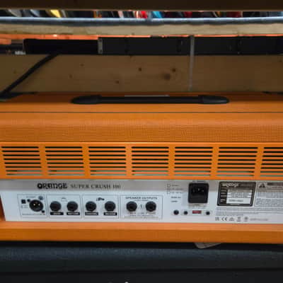 Orange Super Crush 100 2-Channel 100-Watt Guitar Amp Head 2021 - Present - Orange - Local Pickup Only image 2