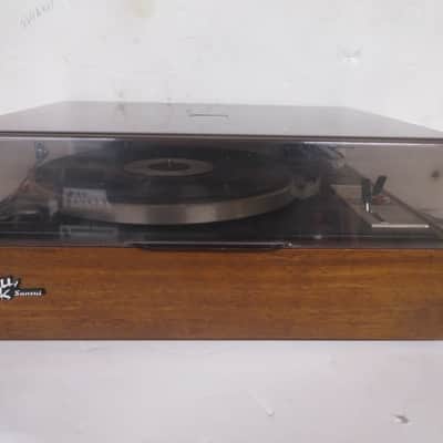 Sansui SR 2050 Turntable early 1970's - wood image 1