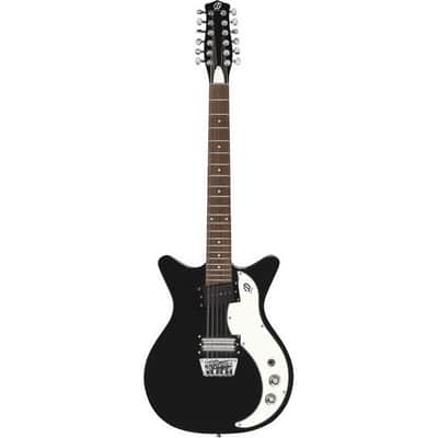 Danelectro 59X12 12-string Electric Guitar - Black image 2
