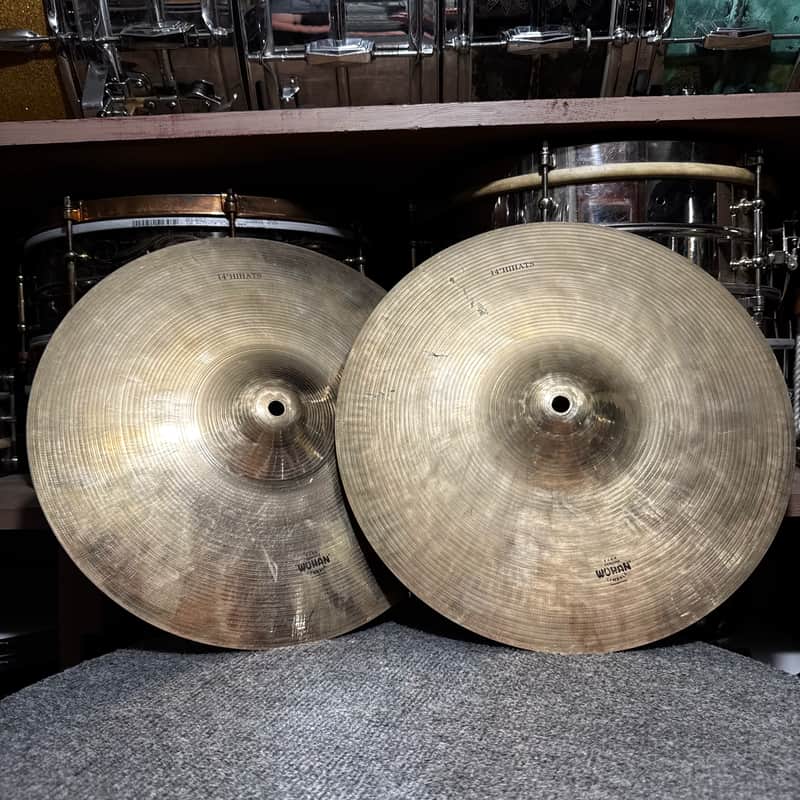Wuhan 14" Hihat Cymbals image 1
