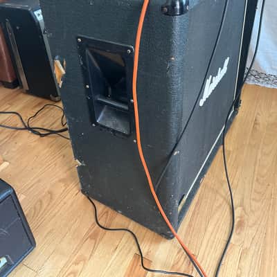 Marshall JCM 900 Lead Series Model 1960B 4x12" Straight Guitar Speaker Cabinet 1990 - 2003 - Black image 4
