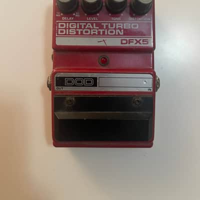 DOD Digitech DFX5 Digital Turbo Distortion Vintage Guitar Effect Pedal *READ* image 1