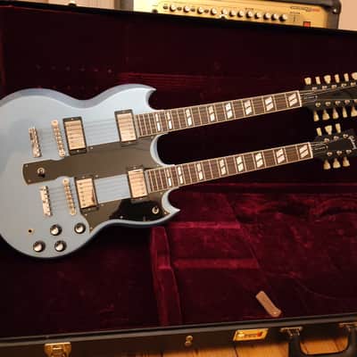 Gibson Custom Shop EDS‑1275 Double Neck Pelham Blue 2014 image 10