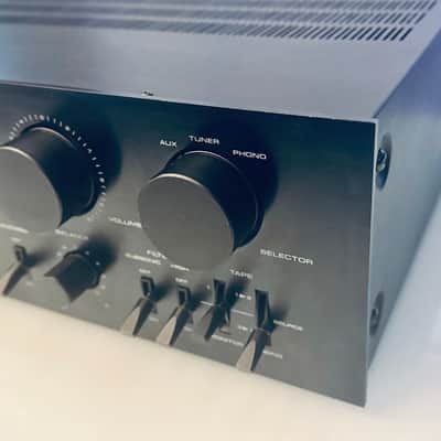 Vintage Black Nikko NA-690 Integrated Amplifier - Serviced + Cleaned image 5