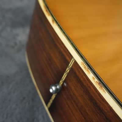 Pro Martin W-250 Vintage MIJ Dreadnought Acoustic Guitar w/ Gig Bag image 9