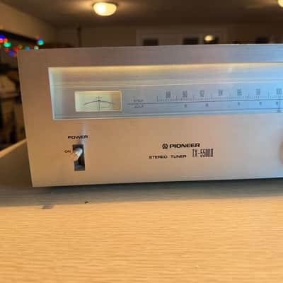 Vintage Pioneer  Stereo Tuner  TX-5500 II - Works Perfectly Well FRESH SERVICE🔥 image 4