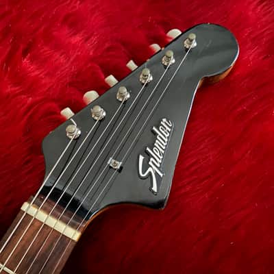 c.1965 Splendor(Hitachi Musical)SG-603 MIJ Vintage Guitar “Redburst” image 3