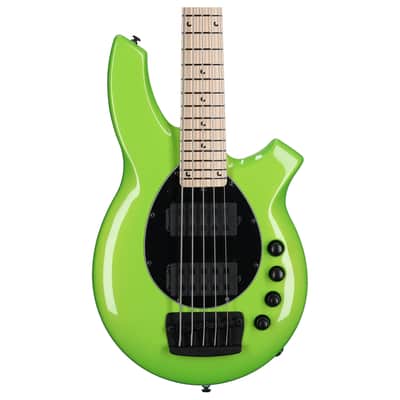 Ernie Ball Music Man Bongo 5HH 5-String Electric Bass, Mantis Green image 3