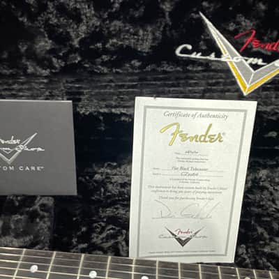 Fender Custom Shop Masterbuilt Telecaster 2010 - Flat Black image 3