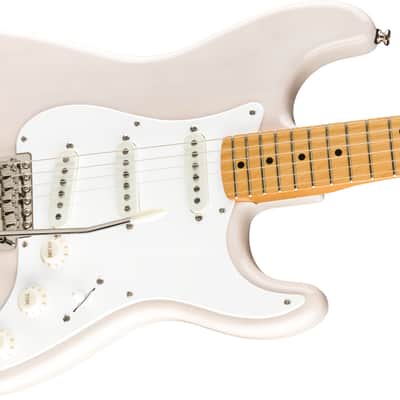 Mint Squier by Fender Classic Vibe 50s Stratocaster, Maple Fretboard, White Blonde image 4