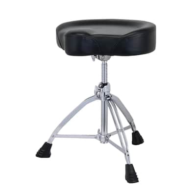 Mapex 800 Series Saddle Style Drum Throne, Threaded Rod Adjustable Stool - T855 image 2