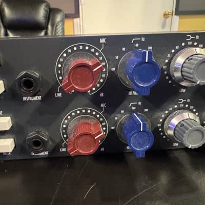 Warm Audio WA273-EQ 2-Channel British Microphone Preamp / EQ 2018 - Present - RAF Blue Gray image 4