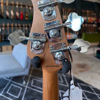 Sterling StingRay Short Scale with Roasted Maple Neck - Fiesta Red image 7