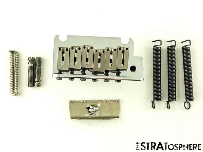 USED Fender American Deluxe Strat TREMOLO Bridge Chrome 099-2050-000 $10 OFF image 1