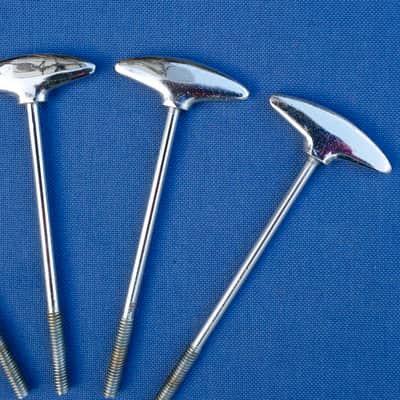 Sonor Teardrop Champion T-rods Tension Rods Bass Drum Lot of 8 Vintage image 6