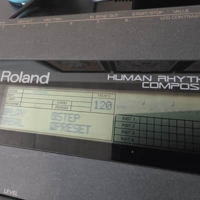 Roland R-8 Human Rhythm Composer 1980s -w/original manual image 10