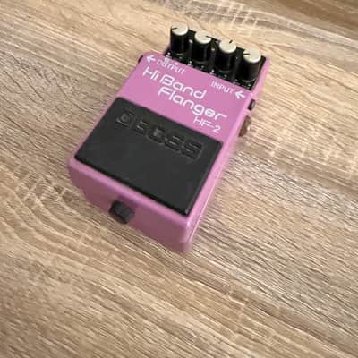 Boss HF-2 Hi Band Flanger (Green Label) 1989 - 1993 - Pink image 2