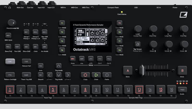 ELEKTRON OCTATRACK MKII BLACK : B-STOCK : [DETROIT MODULAR]