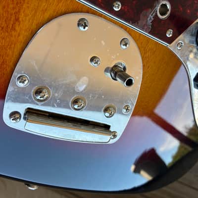 Squier Bass Vi loaded Body project parts caster - Sunburst electric guitar image 16